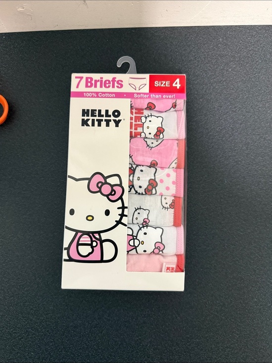 Hello Kitty Other - Hello Kitty Girls Briefs - Pink & White (7 Pack)